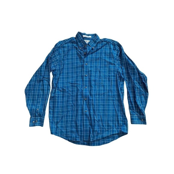L.L. Bean Men's button up traditional fit shirt. Wrinkle Free. Size Medium - Picture 1 of 3